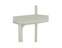 Chaise intérieur / extérieur empilable TROPICAL en matière plastique vert pastel