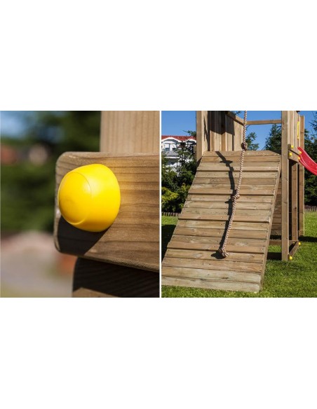 Jeux jardin enfant bois Carol