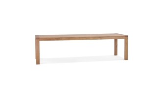 DT02550NA 5404028311301 Table de salle à manger extensible EXTENSA en Chêne massif - 200(280)x100 cm