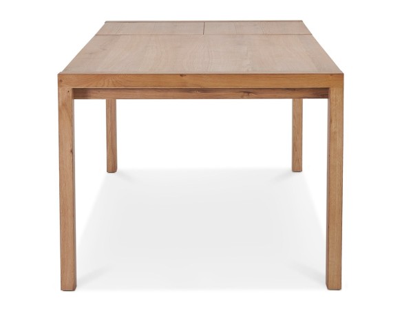 Table de salle à manger extensible EXTENSA en Chêne massif - 200(280)x100 cm