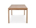 Table de salle à manger extensible EXTENSA en Chêne massif - 200(280)x100 cm