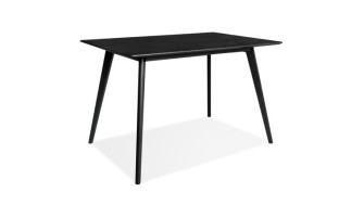 DT02710BL 5404028316757 Petite table / bureau design MARIUS noire - 120x80 cm