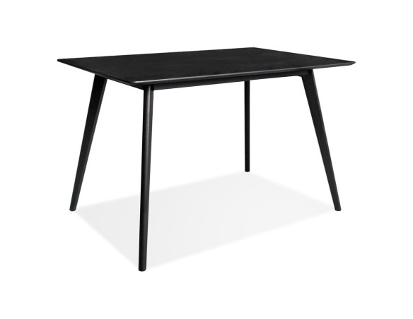 DT02710BL 5404028316757 Petite table / bureau design MARIUS noire - 120x80 cm