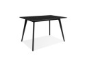 DT02710BL 5404028316757 Petite table / bureau design MARIUS noire - 120x80 cm