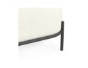 Fauteuil ORSO LOUNGE en tissu bouloché beige