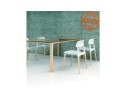 Chaise moderne TRENDY blanche style scandinave