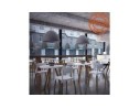 Chaise moderne TRENDY blanche style scandinave