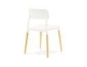 Chaise moderne TRENDY blanche style scandinave