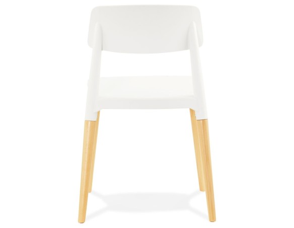 Chaise moderne TRENDY blanche style scandinave