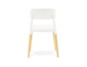 Chaise moderne TRENDY blanche style scandinave