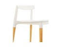 Chaise moderne TRENDY blanche style scandinave