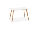 DT01000WH 5420072057170 Petite table / bureau design MARIUS blanche style scandinave - 120x80 cm