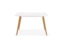 Petite table / bureau design MARIUS blanche style scandinave - 120x80 cm
