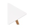 Petite table / bureau design MARIUS blanche style scandinave - 120x80 cm