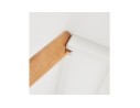 Petite table / bureau design MARIUS blanche style scandinave - 120x80 cm