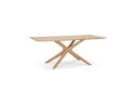 DT01550NA 5420072089980 Table de salle à manger MANITOU en chêne massif - 195x95 cm