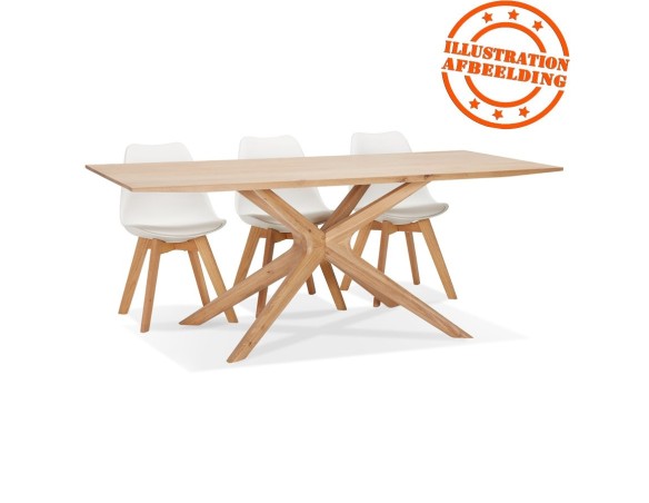 Table de salle à manger MANITOU en chêne massif - 195x95 cm