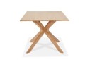 Table de salle à manger MANITOU en chêne massif - 195x95 cm