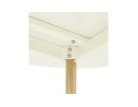 Table de cuisine ronde MIDY blanche style scandinave - ø 90 cm