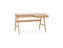 Bureau droit design SIROKO en bois naturel - 120x70 cm