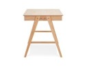Bureau droit design SIROKO en bois naturel - 120x70 cm