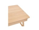 Bureau droit design SIROKO en bois naturel - 120x70 cm
