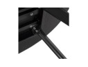Table de cuisine ronde AMY noire - ø 120 cm