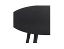 Table de cuisine ronde AMY noire - ø 120 cm