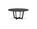 DT02870BLBL 5404028320150 Table de salle à manger ronde LULU en bois et métal noir - à̃140 cm