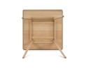 Petite table à diner GENIUS finiton naturelle - 80x80 cm