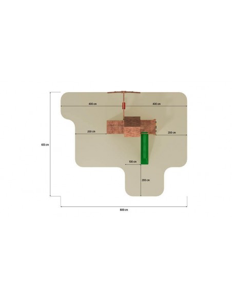 Jeux jardin enfant bois Carol