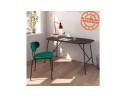 Petite table/bureau FIONA en bois finition Chêne noir