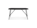 Petite table/bureau FIONA en bois finition Chêne noir