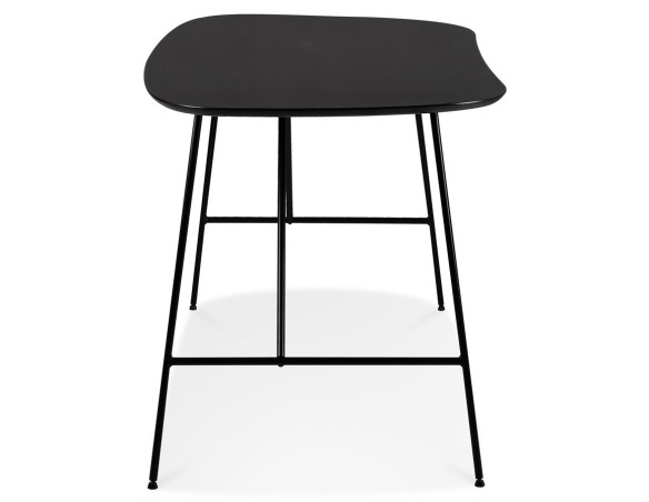 Petite table/bureau FIONA en bois finition Chêne noir