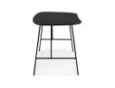 Petite table/bureau FIONA en bois finition Chêne noir