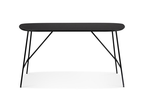 Petite table/bureau FIONA en bois finition Chêne noir