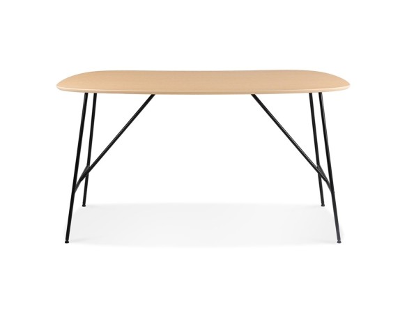 Petite table/bureau FIONA en bois finition Chêne naturel