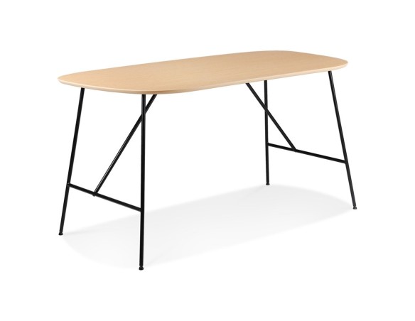 Petite table/bureau FIONA en bois finition Chêne naturel
