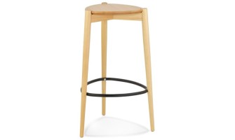 BS06820NA 5404028349328 Tabouret de bar TIARA en frêne naturel