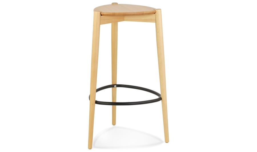 BS06820NA 5404028349328 Tabouret de bar TIARA en frêne naturel
