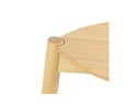 Tabouret de bar TIARA en frêne naturel