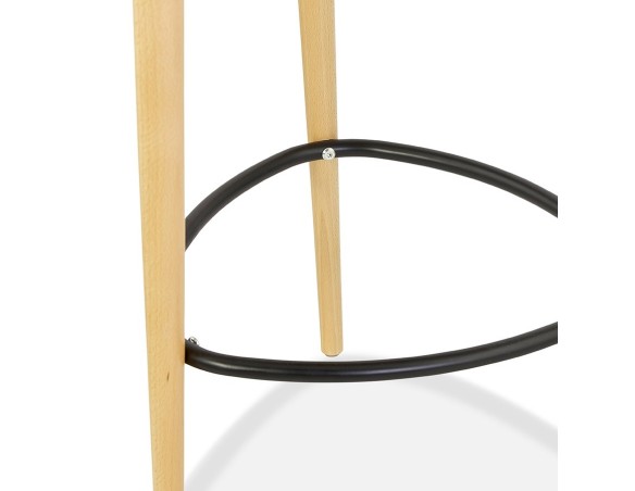 Tabouret de bar TIARA en frêne naturel