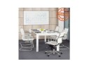 Table design extensible MAMAT blanche mate - 190(270)x95 cm