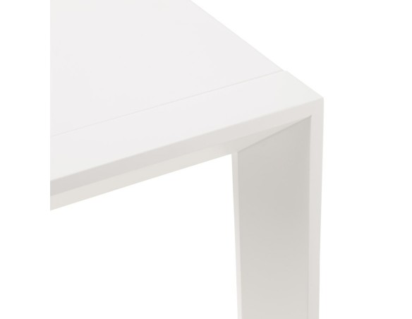 Table design extensible MAMAT blanche mate - 190(270)x95 cm