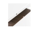Table design extensible MAMAT blanche mate - 190(270)x95 cm