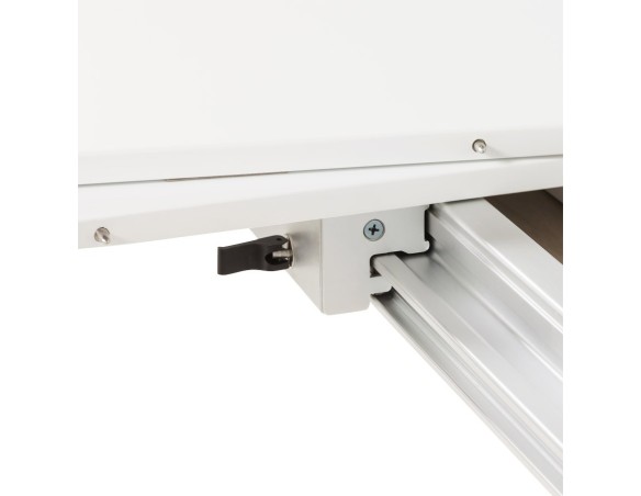 Table design extensible MAMAT blanche mate - 190(270)x95 cm