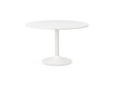 OT00260WH 5420072039152 Table de bureau/à diner ronde ORLANDO blanche - à̃ 120 cm