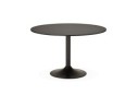 OT00280BL 5420072039190 Table de bureau/à diner ronde ATLANTA noire - à̃ 120 cm