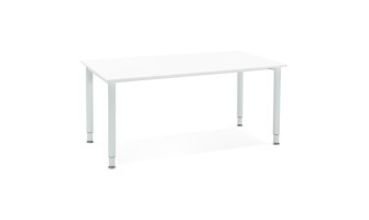 OT00490WHWH 5420072044552 Table de réunion / bureau design FOCUS blanc - 160x80 cm