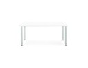 Table de réunion / bureau design FOCUS blanc - 160x80 cm